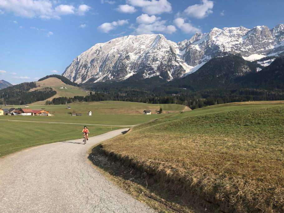 Alpenurlaub II Wohnung Mit Traumausblick Bad Mitterndorf Luaran gambar
