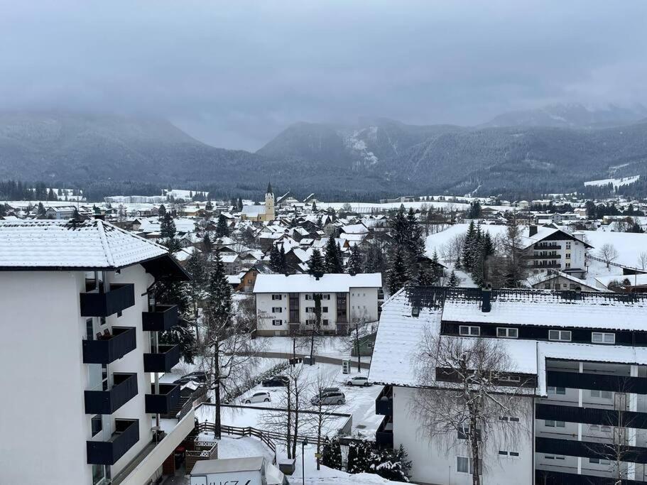 Alpenurlaub II Wohnung Mit Traumausblick Bad Mitterndorf Luaran gambar